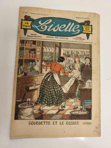 Ancien journal lisette 1933 - journal,