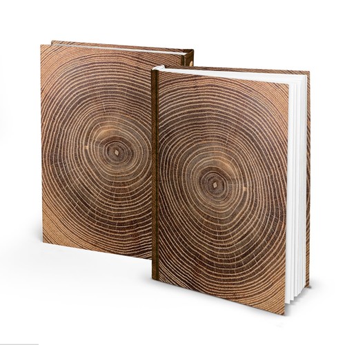 Carnet notes aspect bois - notes,