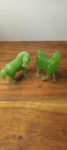 Lot figurines chevaux verre - lot,