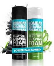 Combiné charbon de bois et mousse à raser sensible Bombay Shaving Company