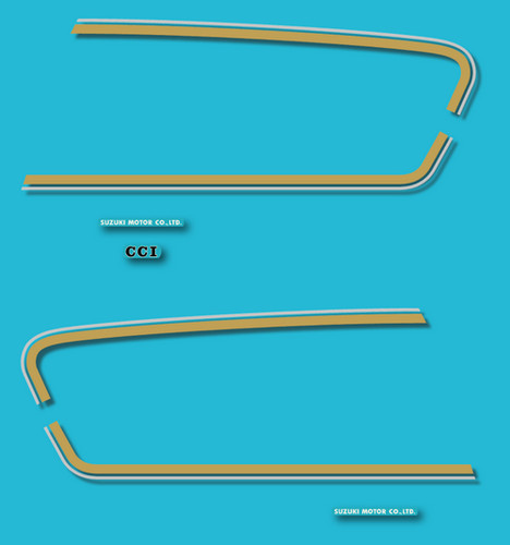 Suzuki gt380 kit sticker - gt380,