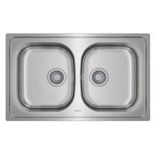Évier double Teka Universe 115040007 80 cm