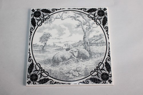 Carreau faïence gien - faïence, de