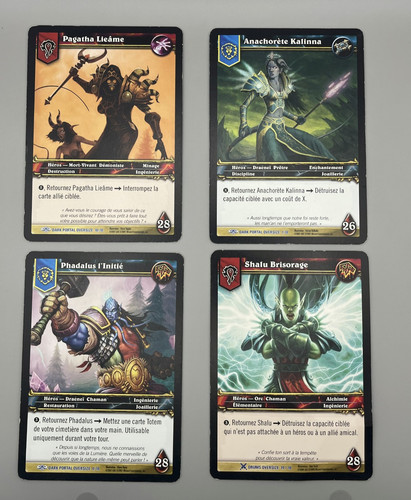 Cartes wow géante - cartes,