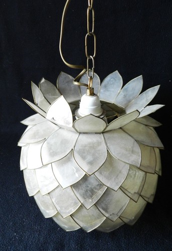 Suspension florale nacre - florale,