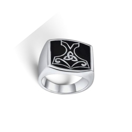 Bague chevalière argent - bague,