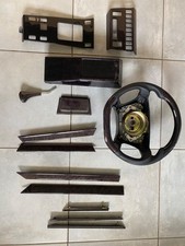 mercedes w124 E500 LIMITED - complet interior woodwork - boiserie intérieure