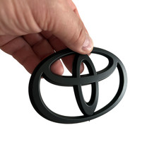For Toyota Rear Trunk Emblem Black Logo Badge 4Runner