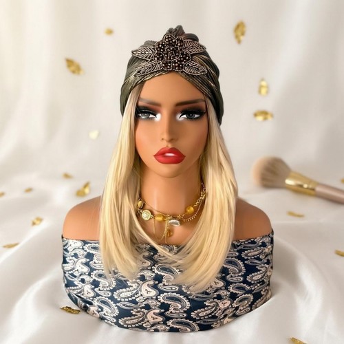 Buste tête mannequin femme - buste,