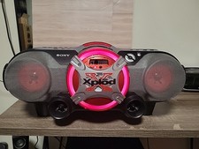 Sony Xplod CFD-G505 CD/Radio/Cassette Recorder portable Boombox. Tested