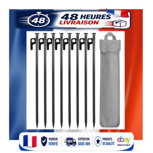 Piquets tente acier - de,