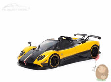 AR+ 1:18 Pagani Zonda Cinque 2009 Alloy Diecast Car Model Toys Collection Yellow