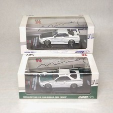 Inno Models 1/64 Nissan Skyline GTR R34 R-Tune Diecast White Black Collectible