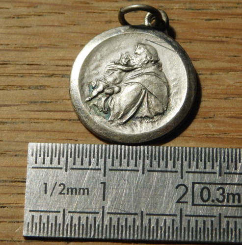 Vintage medaille jesus saint - medaille,