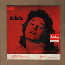 DALIDA 45T 7'' EP 'Lazzarelle