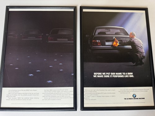 Framed original vintage e36 - framed,