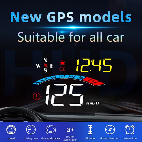 Hud gps compteur vitesse - hud, de