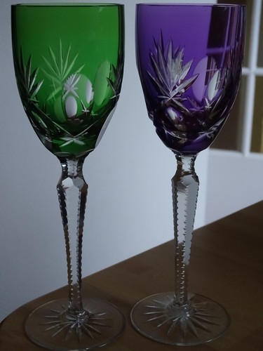 Anciens grands verres vin - verres,