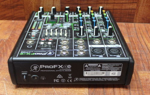 Mackie profx4v2 channel - mackie, 4-channel