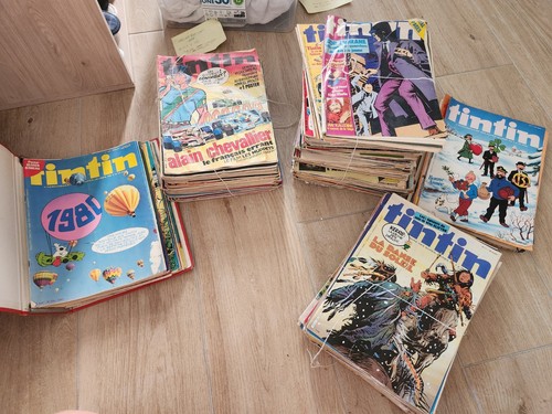 Lot 178 journaux tintin - journaux, le