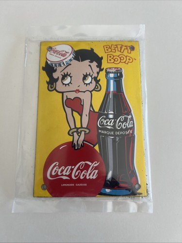 Plaque émaillée betty boop - Émaillée,