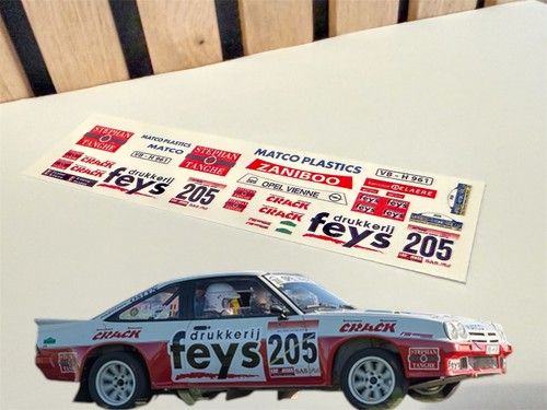 Décalcomanies pour opel manta - pour,