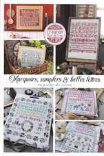 Création point de croix HS Marquoirs, samplers et belles lettres