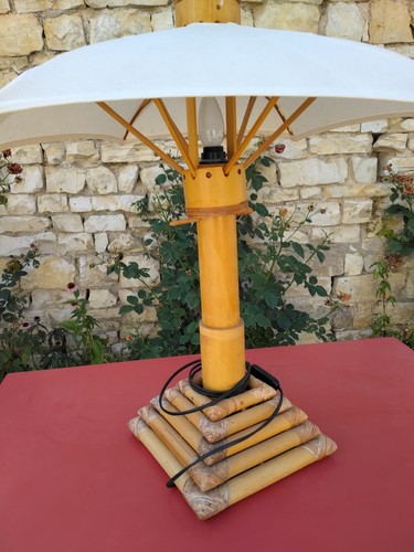 Lampe parasol vintage - lampe,