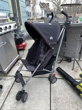 Maclaren Triumph Umbrella Stroller Black Lightweight
