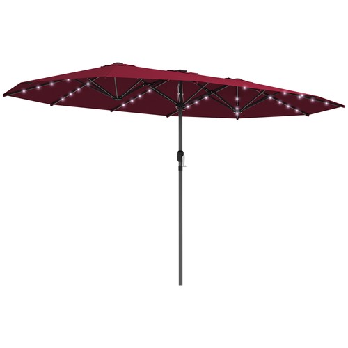 Double sided sun umbrella - double-sided,