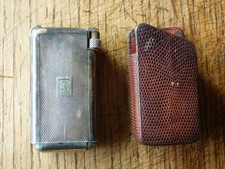 Ancien Briquet Flaminaire Quercia Made in France Vintage avec étui galuchat
