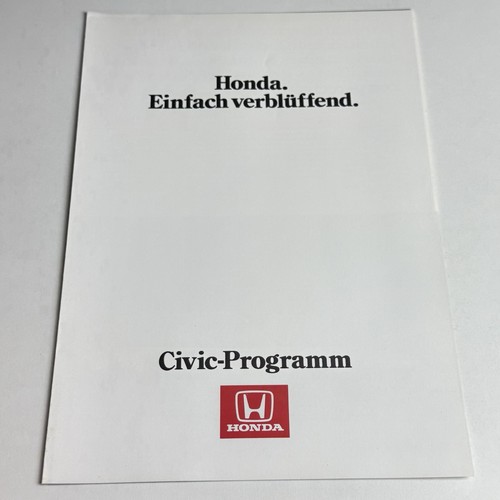 Honda civic programm crx - honda, /