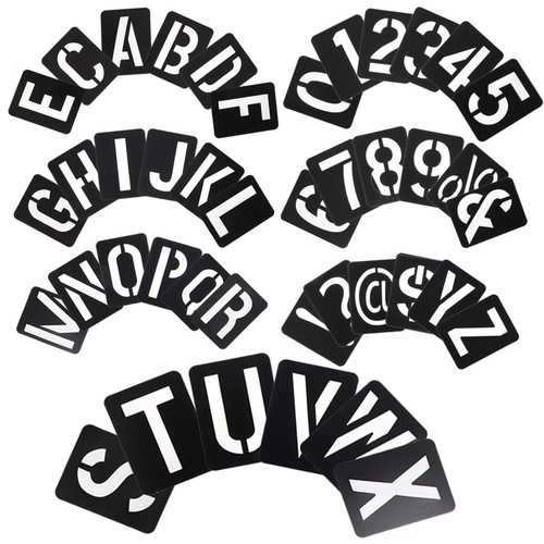 Pochoir grandes lettres - pochoir,