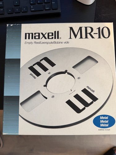 Bobine métal maxell 10 - bobine,