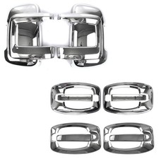 MIROIR AILE CHROMÉ ABS & 4