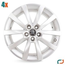 4x Jantes Alu Originales Skoda