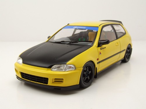 Honda civic eg6 1991 jaune - civic,