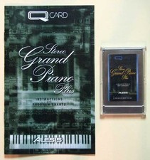 Alesis Stereo Grand Piano Plus QCard w/Booklet, Case, LIFETIME Warranty QS QSR