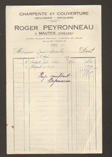 MAUTES (23) MENUISERIE