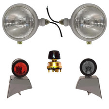 Ford Tracteur Gris Phare