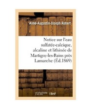 Notice Sur l'Eau
