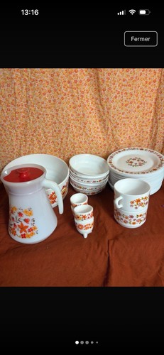 Lots arts table - de, arcopal
