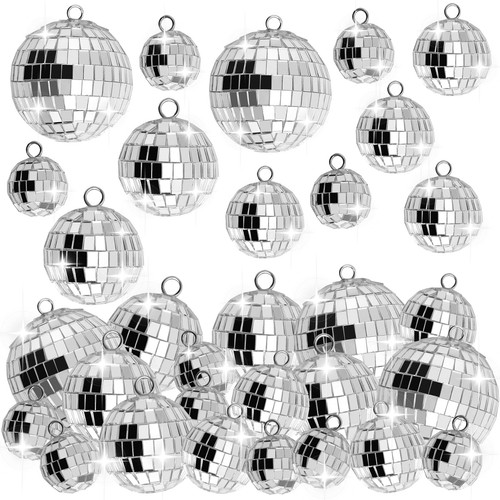 Décor boules disco pcs - boules, disco,25