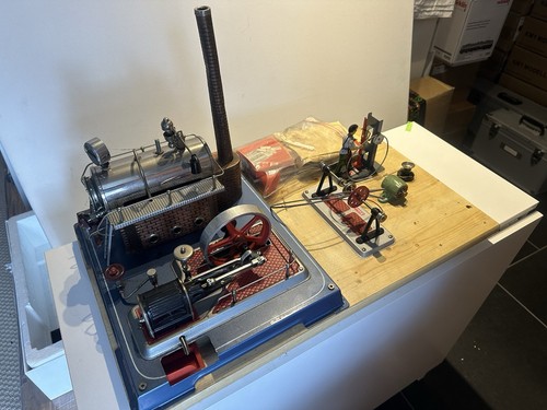 Wilesco machine vapeur - À, avec