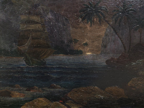 Tableau ancien antique - tableau,