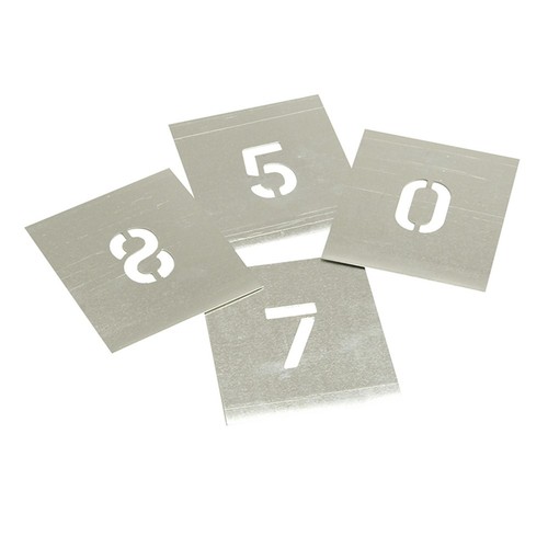 Ensemble pochoirs zinc - de,