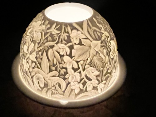 Bernardaud orchids lithophane - bernardaud,