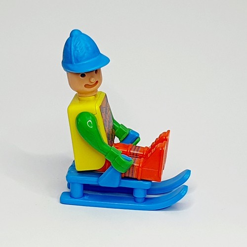 Figurine montable sportif luge - montable,