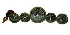 Willys MB Jeep Ford GPW Gauges Kit - Compteur de vitesse + Température + Huil...