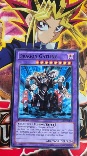 Carte dragon gatling - carte, yu-gi-oh!